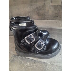 Baby Girls Carters Brinley Patton Leather Boots 6m‎